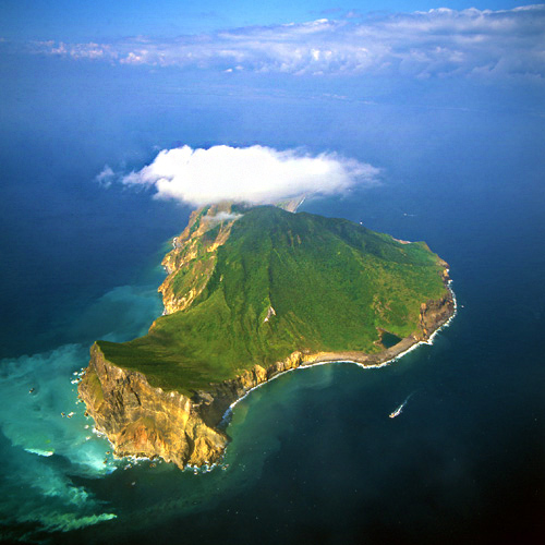 鳥瞰龜山島