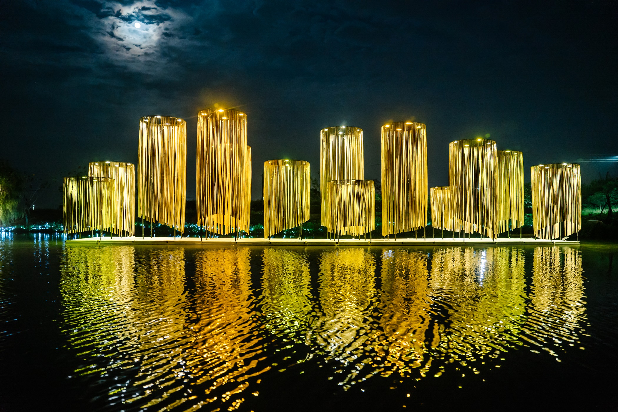 月津港燈節及月之美術館 -夜景