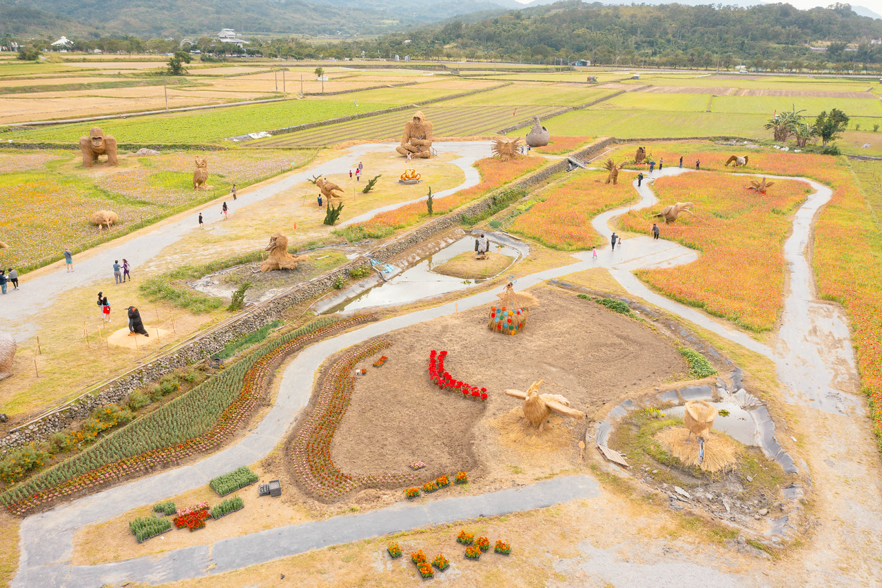 富里鄉富里稻草藝術景觀區