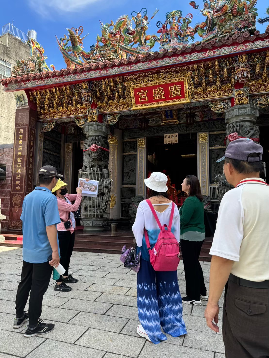 2.帶旅人認識集集最早的媽祖廟，並了解歷史與傳統文化，讓來到集集的遊客對集集有更深入的資訊